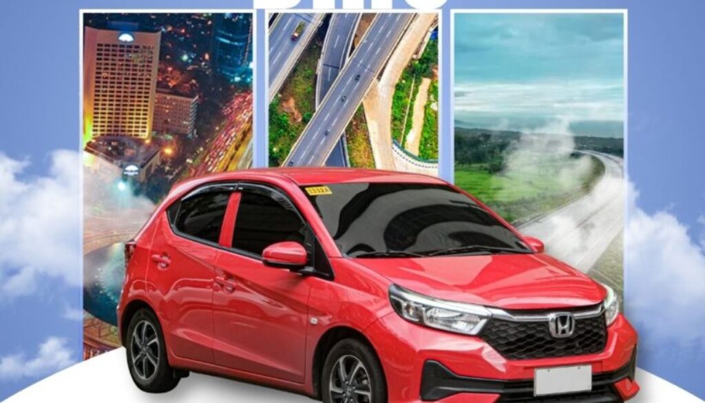 harga rental brio terdekat